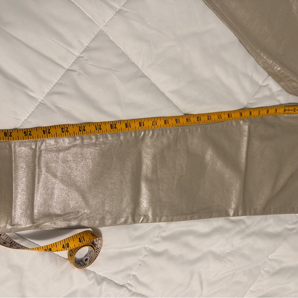 Kut from the Kloth NWT Charlize Rose Gold Fab Ab Cigarette Jeans sz 10 MSRP $99 - Picture 10 of 10